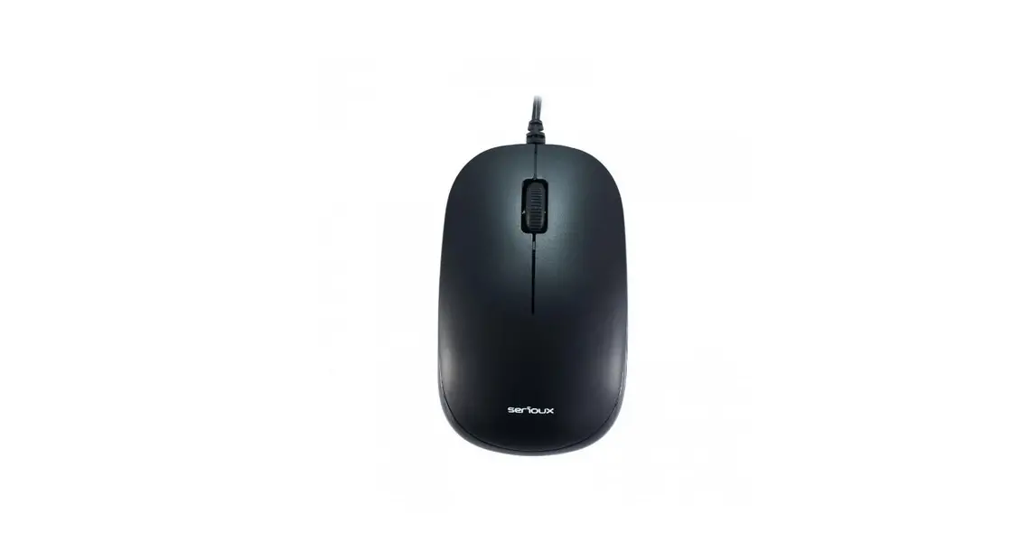 Maus SERIOUX WIRED 9800MBK Optical / Black