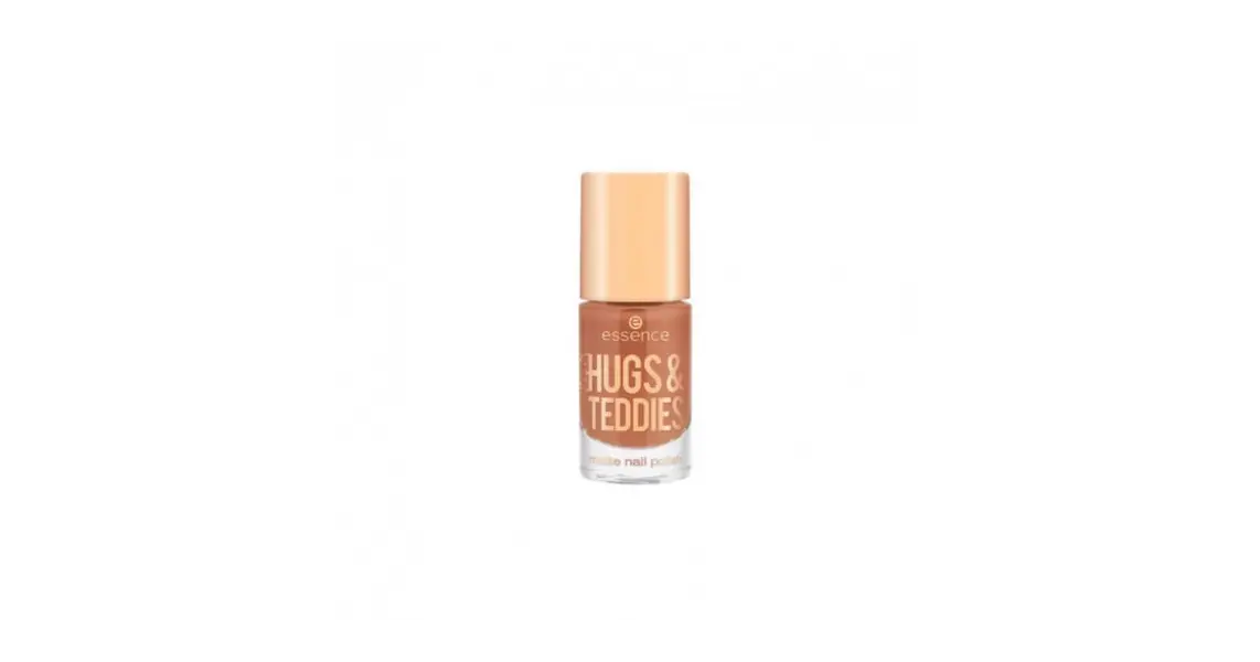 essence HUGS&TEDDIES matte nail polish 01
