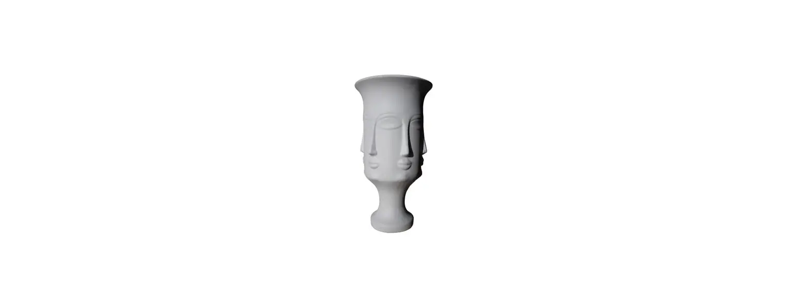 C0111 - Large multi sidede vase