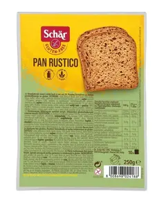 Bukë e zezë -Rustico Bread 8x250 gr /P8"