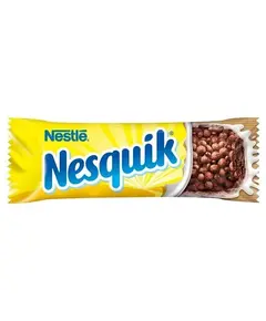 Nesquik cereal bar display 25g/P16 
