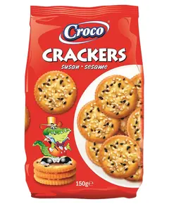 Crackers susame Croco 150g/P12