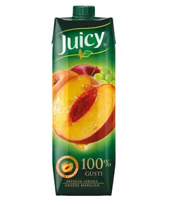 Juicy Gusti 100% (Kajsi, mollë, pjeshkë), 1L/P6"