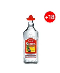 Tequila Sierra Silver 1.0L, 40% /P6