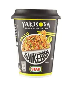 Supe e gatshme me mish pule, Yakisoba 93g/P8