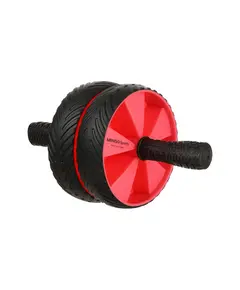 MINISO Sports - Double-wheel Ab Roller (Coral Red), Ngjyra: Kuqe