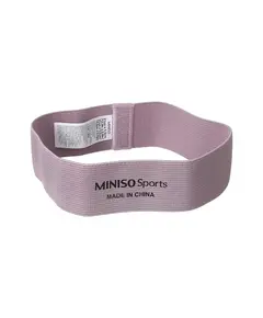 MINISO Sports - Yoga Resistance Band for Legs and Butt (Thin)(Vjollce), Ngjyra: Rozë