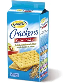 Cracker me kripë, COLUSSI, 250g/P20"