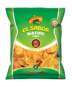 Nacho chips djegës(me spec jalapeno)EL SABOR 100g/P16"