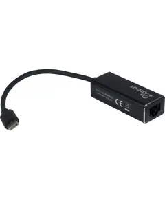 Adapter Inter-Tech ARGUS, IT-811 interface card/adapter USB-C >/ Black