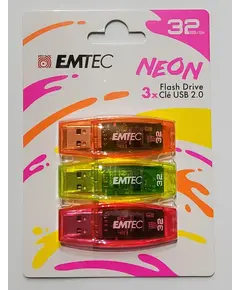 USB EMTEC, 32GB, USB 2.0, pack of 3 in 1