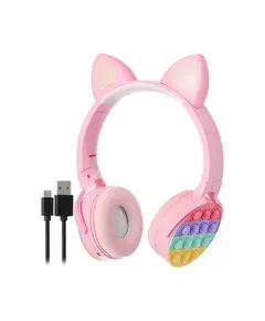 Ndëgjuese për fëmijë Cat Ear / rozë", Ngjyra: Rozë