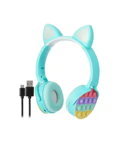 Ndëgjuese për fëmijë Cat Ear / kaltërt", Ngjyra: Kaltërt