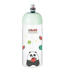 Shishe qelqi We Bare Bears 420ml Panda, Ngjyra: E përzier