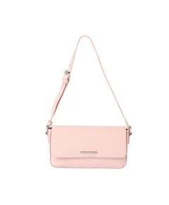 Çanta krahu Lychee Pattern / rozë", Ngjyra: Rozë