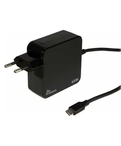 Kabëll  USBC 65W Black INTERTECH PD2065 / Black"
