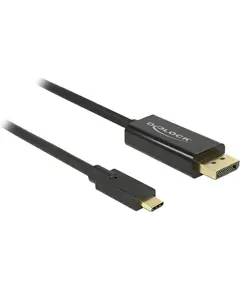Kabëll Delock USBC > DisplayPort (STST) 1m 4K 60Hz  / Black   "