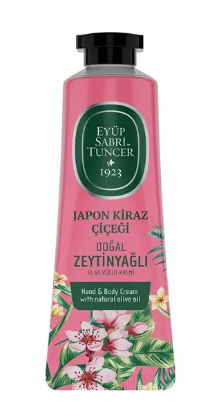 Krem për duar dhe trup me vaj ulliri 50ml - Japanese cherry blossom /P96", Ngjyra: Kuqe