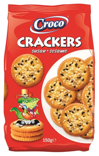 Crackers susame Croco 150g/P12