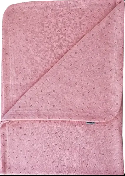 Buba Batanije Pointelle squares rozë", Ngjyra: Rozë