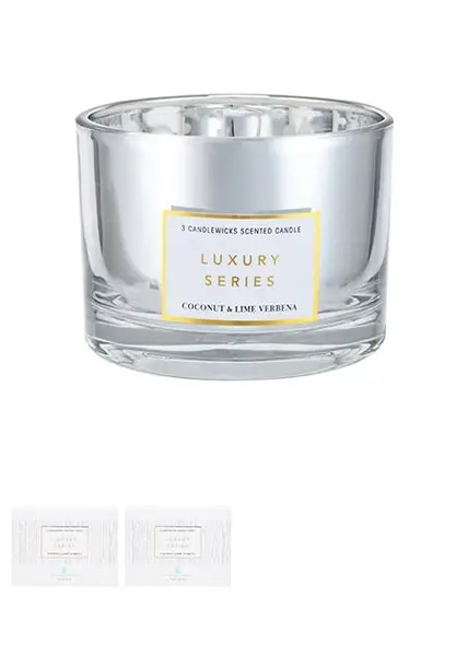 Luxury Series 3 - Qirinjë - Coconut Lime Verbena(Silver)"