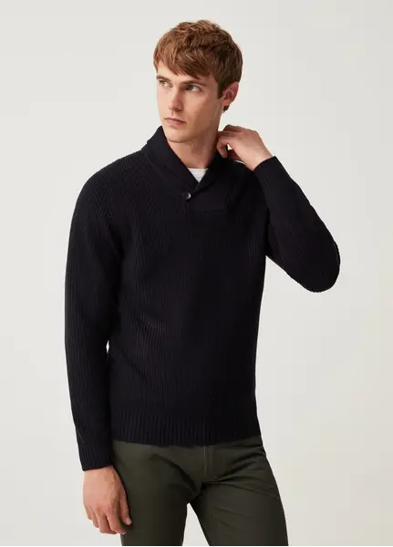 Bluze per meshkuj, Madhësia: M, Ngjyra: Kaltërt mbyllur