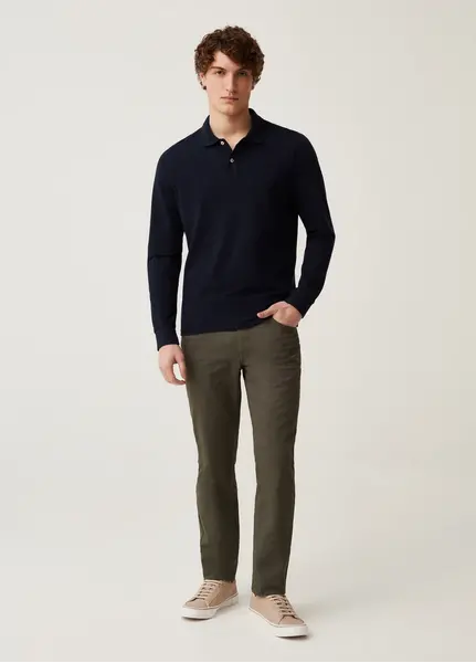 Pantallona per meshkuj, Madhësia: 42, Ngjyra: Gjelbërt