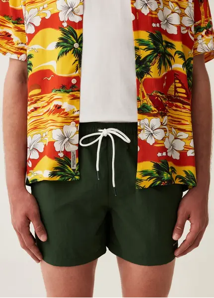 Rroba plazhi per meshkuj, Madhësia: S, Ngjyra: Gjelbërt