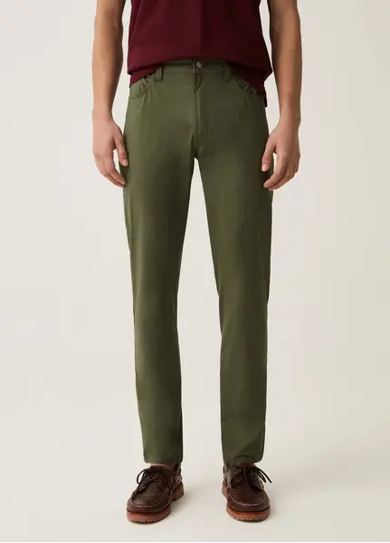 Pantallona per meshkuj, Madhësia: 46, Ngjyra: Gjelbërt