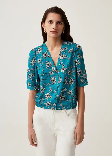 Bluze per femra, Madhësia: 38, Ngjyra: Turkez
