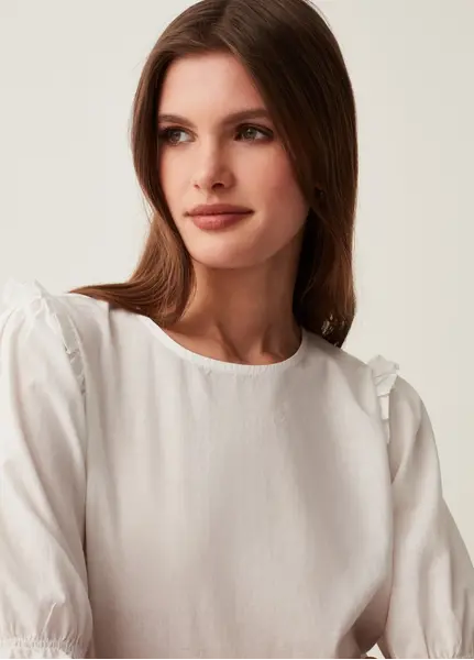 Bluze per femra, Madhësia: 36, Ngjyra: Bardhë