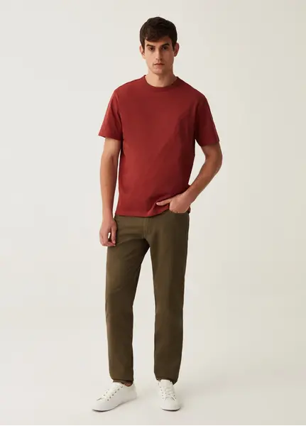 Pantallona per meshkuj, Madhësia: 42, Ngjyra: Gjelbërt mbyllur