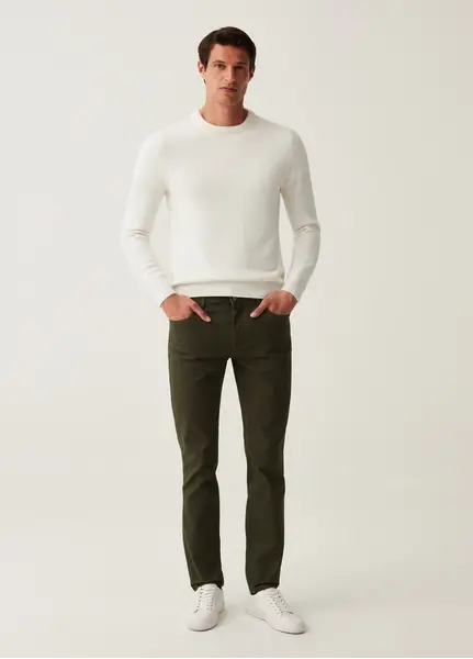 Pantallona per meshkuj, Madhësia: 44, Ngjyra: Gjelbërt