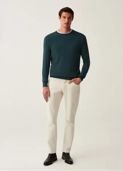 Pantallona per meshkuj, Madhësia: 42, Ngjyra: Bezhë