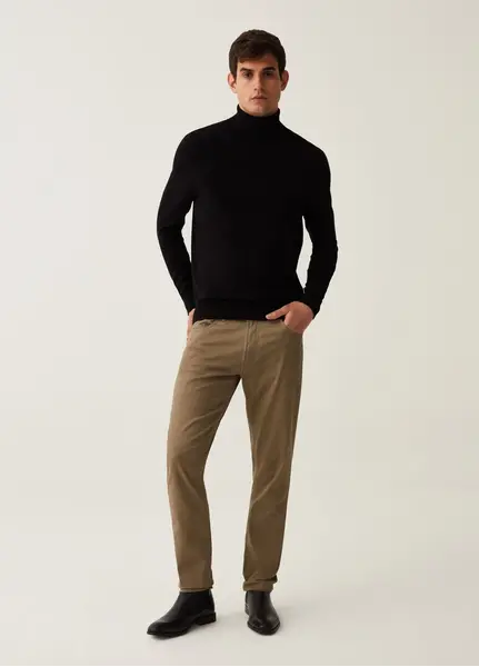 Pantallona per meshkuj, Madhësia: 50, Ngjyra: Gjelbërt mbyllur