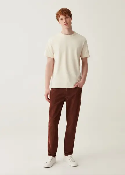 Pantallona per meshkuj, Madhësia: 48, Ngjyra: Kafe