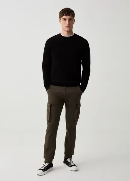 Pantallona per meshkuj, Madhësia: 48, Ngjyra: Gjelbërt