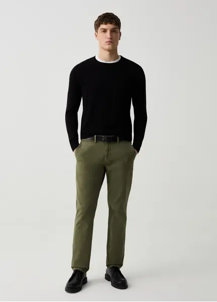 Pantallona per meshkuj, Madhësia: 38, Ngjyra: Gjelbërt mbyllur