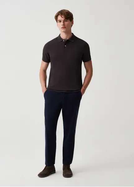 Pantallona per meshkuj, Madhësia: 38, Ngjyra: Kaltërt mbyllur