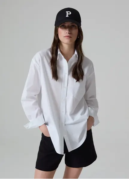 Bluze per femra, Madhësia: L, Ngjyra: Bardhë