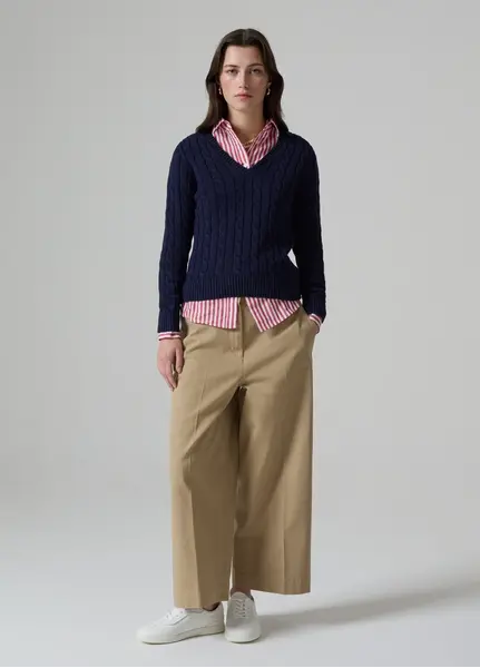 Pantollona per femra, Madhësia: 34, Ngjyra: Bezhë
