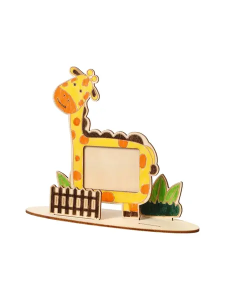 Kornizë druri për ngjyrosje (Giraffe)"