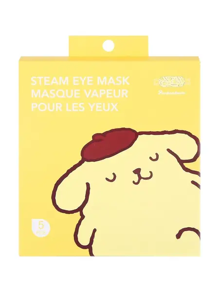 Maskë për sy Sanrio Characters Steam (Grapefruit, Pompompurin 5copë)"