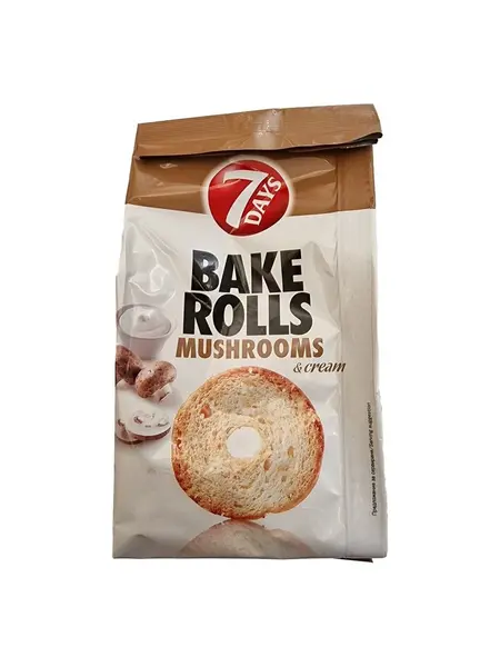Bake rolls mushrooms & cream 80g/12