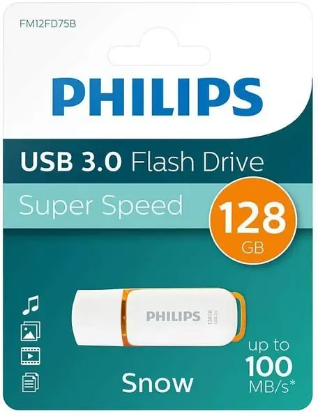 USB PHILIPS 128GB SNOW EDITION KAF 3.0 