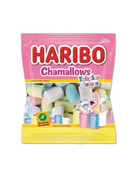 Haribo Chamallows Tumbular colors 90g/P30