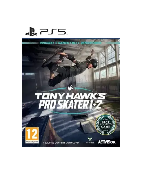 CD-Tony Hawk's Pro Skater 1 + 2 English Pack / Pegi (PS5)