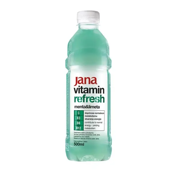 Jana Vitamin Menta-Limeta 0.5l/P6