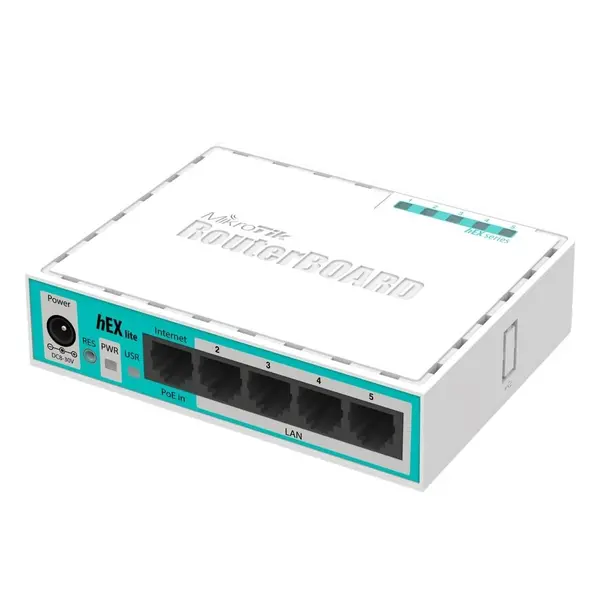 Router MIKROTIK (RB750R2) heX LITE, OS L4