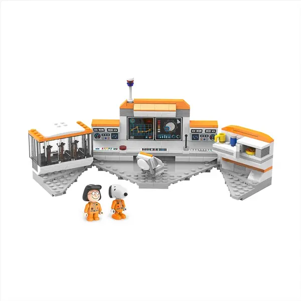 Lodër - Snoopy Space Traveler Building Blocks B(Command Room, 197 copë)"